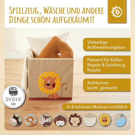 Aufbewahrungsbox Löwe