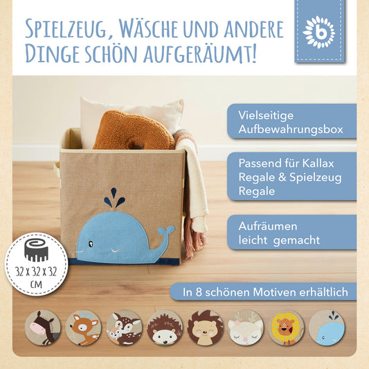 Aufbewahrungsbox Wal